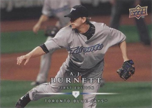 2008 Upper Deck First Edition - A. J. Burnett #27