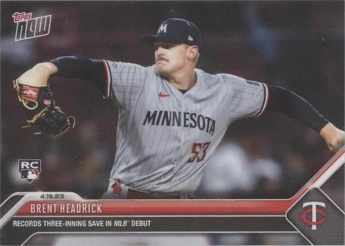 2023 Topps Now - Brent Headrick #154