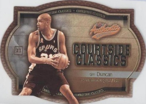 2002-03 Fleer Authentix - Tim Duncan #2 CC