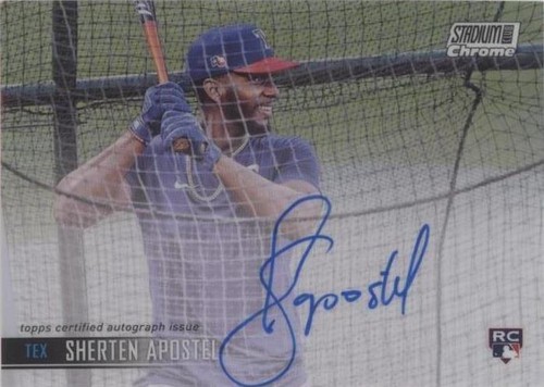 2021 Topps Stadium Club Chrome - Sherten Apostel #SCCBA-SAP