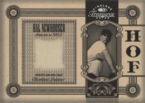 2005 Donruss Timeless Treasures - Hal Newhouser #HOF-33