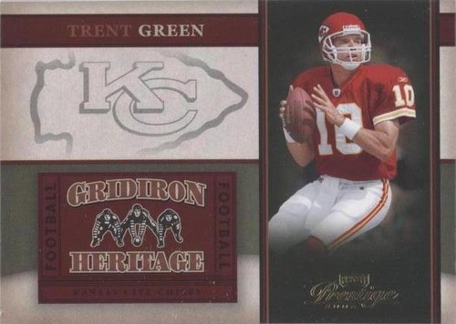 2006 Playoff Prestige Trent Green #GH 35