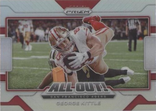 ジョーダン・クラークソン 8枚限定　PRIZM GREENCHOICE PSA9 2024 Panini Prizm #8 George Kittle Hype Green Ice Prizm | eBay