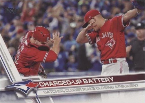 2017 Topps Update Series - Roberto Osuna Russell Martin #US57