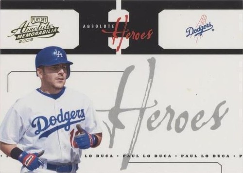 2005 Playoff Absolute Memorabilia - Paul Lo Duca #AH-63