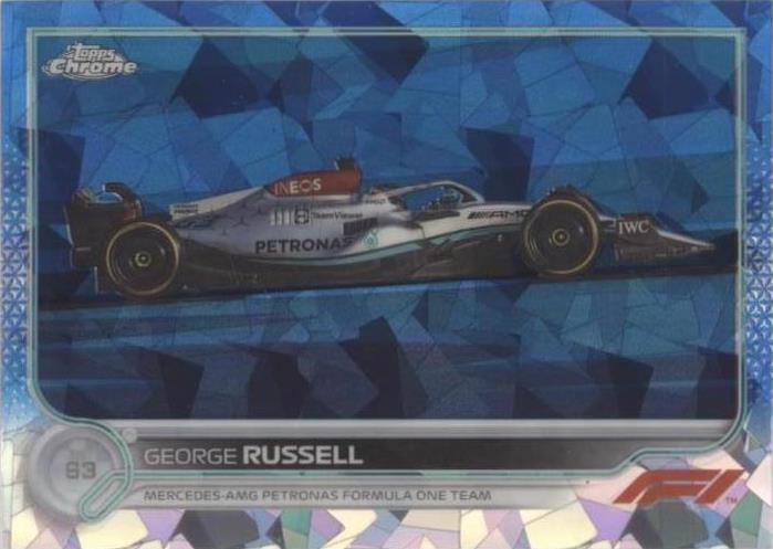 2022 Topps Chrome Sapphire Edition Formula 1 - George Russell #112