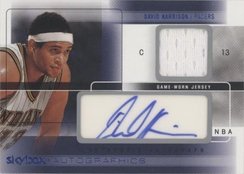 2004-05 Skybox Autographics - David Harrison #AG-DH