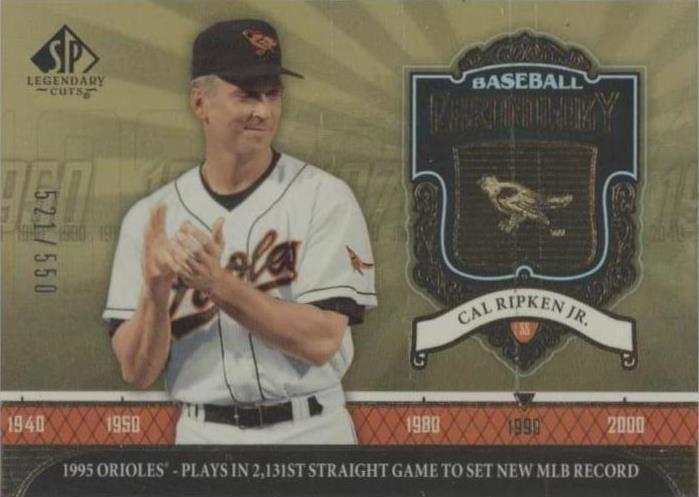 2006 SP Legendary Cuts - Cal Ripken #BC-CR
