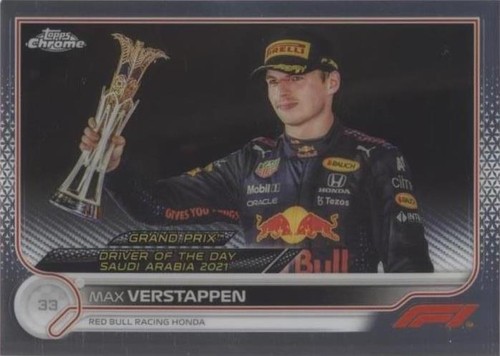 2022 Topps Chrome Formula 1 - Max Verstappen #192