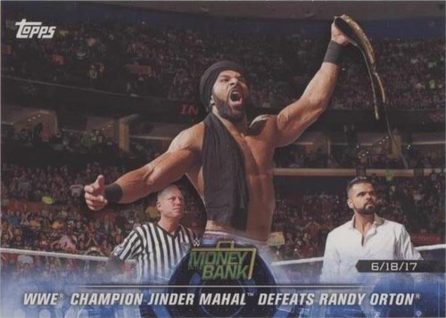 2018 Topps WWE Road to Wrestlemania - Jinder Mahal #91