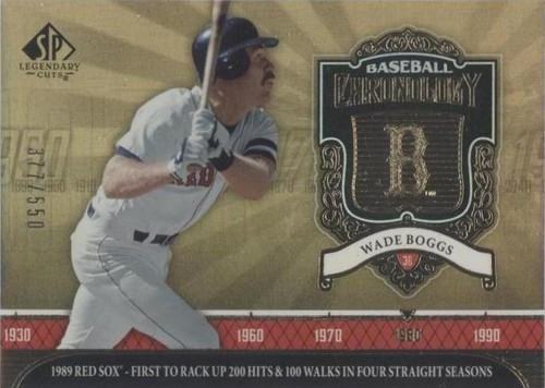 2006 SP Legendary Cuts - Wade Boggs #BC-WB