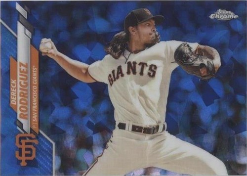 2020 Topps Chrome Sapphire Edition - Dereck Rodriguez #393