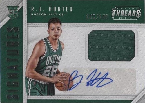 2015-16 Panini Threads - R.J. Hunter #RTS-RJ