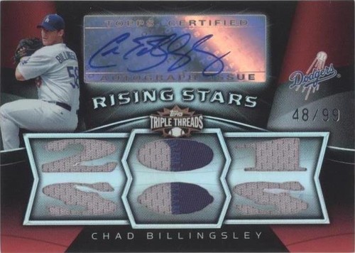 2009 Topps Triple Threads - Chad Billingsley #117