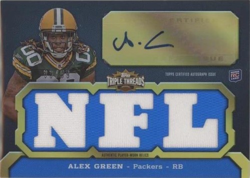 2011 Topps Triple Threads Alex Green #119