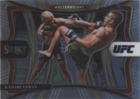 2021 Panini Select UFC - Kamaru Usman #163