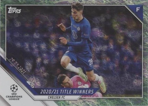2021-22 Topps UCL Collection Jade Edition Kai Havertz #102