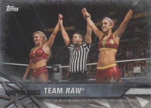 2017 Topps WWE Women's Division - Bayley Charlotte #WWE-13