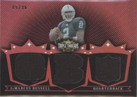 2007 Topps Triple Threads JaMarcus Russell #TTR3