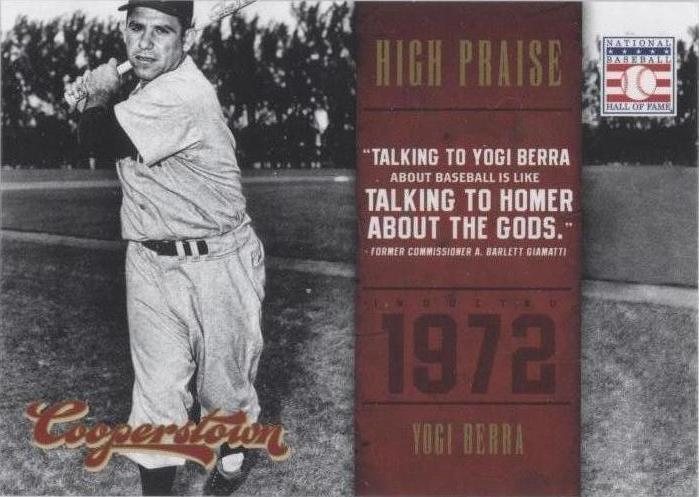Panini Cooperstown 2012 - Yogi Berra #4