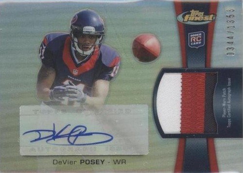2012 Topps Finest DeVier Posey #RAP-DP