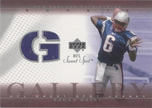 2002 Upper Deck Sweet Spot Rohan Davey #RG-RD