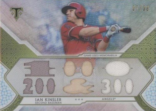 2018 Topps Triple Threads - Ian Kinsler #TTR-IK2