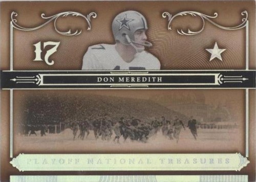 2006 Playoff National Treasures DON Meredith #79