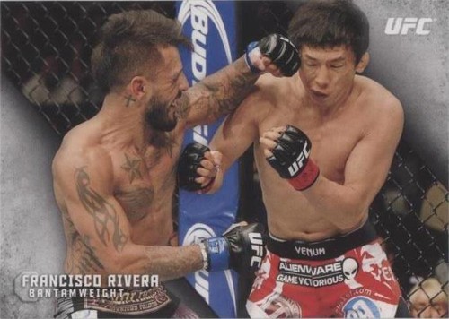 2015 Topps UFC Knockout - Francisco Rivera #48