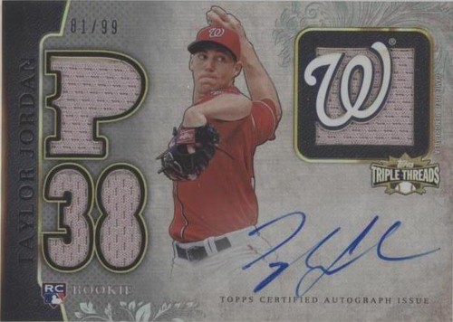 2014 Topps Triple Threads - Taylor Jordan #142