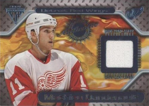 2000-01 Pacific Private Stock Titanium - Mathieu Dandenault #95