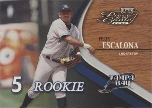 2002 Playoff Piece of the Game - Felix Escalona #97