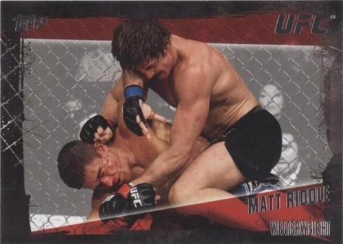 2010 Topps UFC Series 4 - Matt Riddle #73