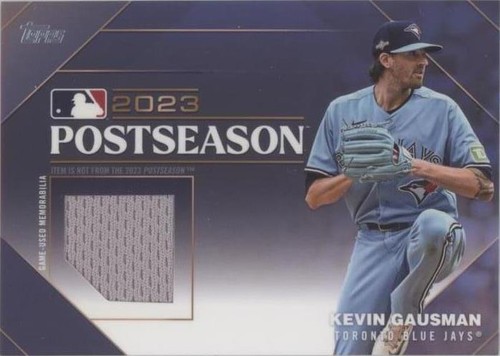2024 Kevin Gausman Topps Series 1 MLB GOLD SP Toronto Blue Jays
