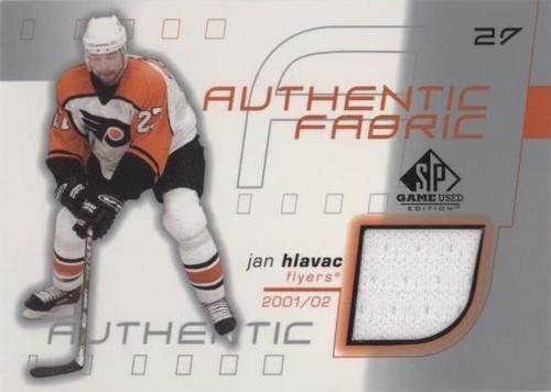 2001-02 SP Game Used Edition - Jan Hlavac #AF-JH
