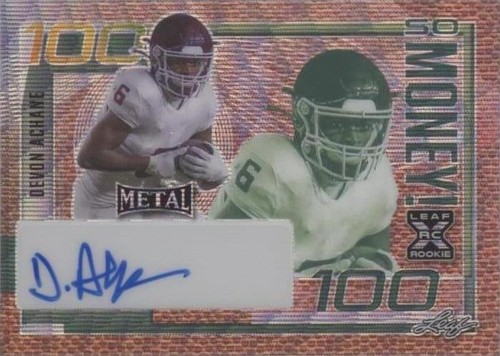 2023 Leaf Metal De'Von Achane #SM-DA1