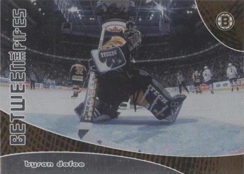 2001-02 In the Game Be A Player Between the Pipes - Byron Dafoe #166