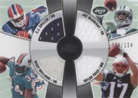 2010 Topps Prime C.J. Spiller Joe McKnight Ricky Williams #4QR-SWMP