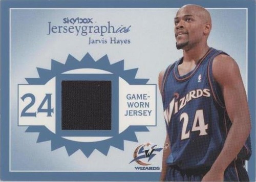 2003-04 Skybox Autographics - Jarvis Hayes #J-JH