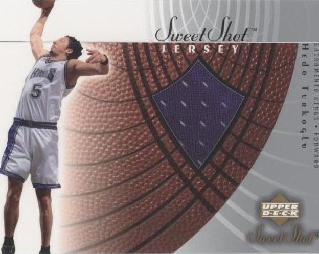 2002-03 Upper Deck Sweet Shot - Hedo Turkoglu #HT-J