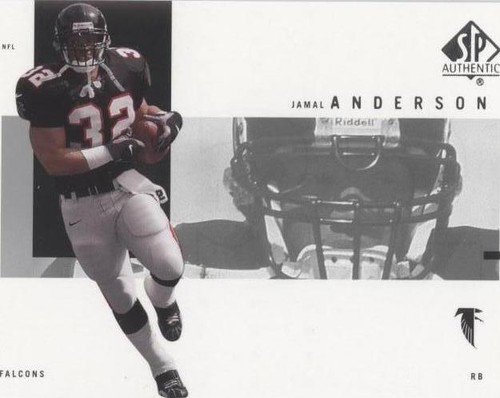 2001 SP Authentic Jamal Anderson #4