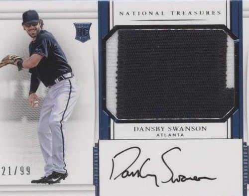 2017 Panini National Treasures - Dansby Swanson #153
