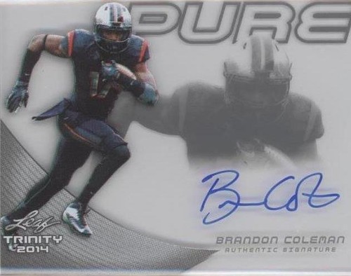 2014 Leaf Trinity Brandon Coleman #P-BC2