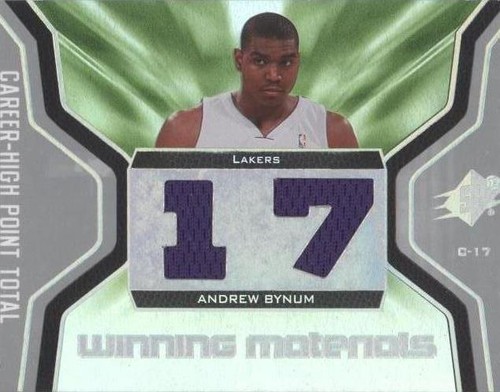 2007-08 SPx - Andrew Bynum #WMJ-BY