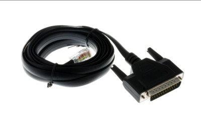 Cisco DB25 to RJ45 Modem/Console Cable, 72-3663-01, New, Compatible [ISE735-000]