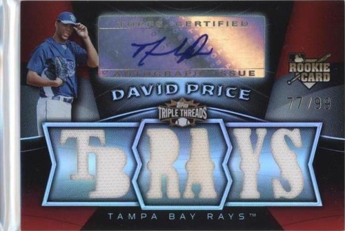 2009 Topps Triple Threads - David Price #132