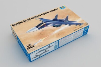 Trumpeter 1/72 01652 Russian Su-34 Fullback Fighter-Bomber