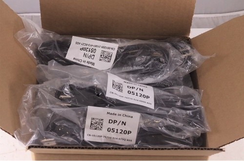 NEW Genuine Dell AC Power Cord 6ft DP/N 05120P 3 Prong Lot of 20