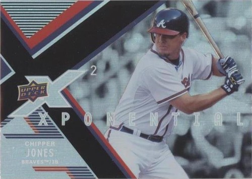 2008 Upper Deck X - Chipper Jones #X2-CJ