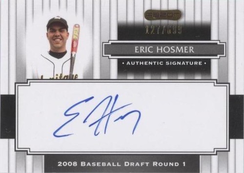 2008 Razor Signature Series - Eric Hosmer #103